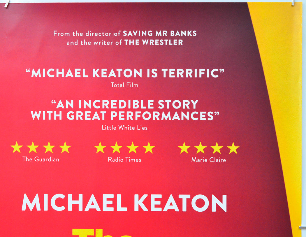 The Founder (Top Right) Cinema Quad Movie Poster 