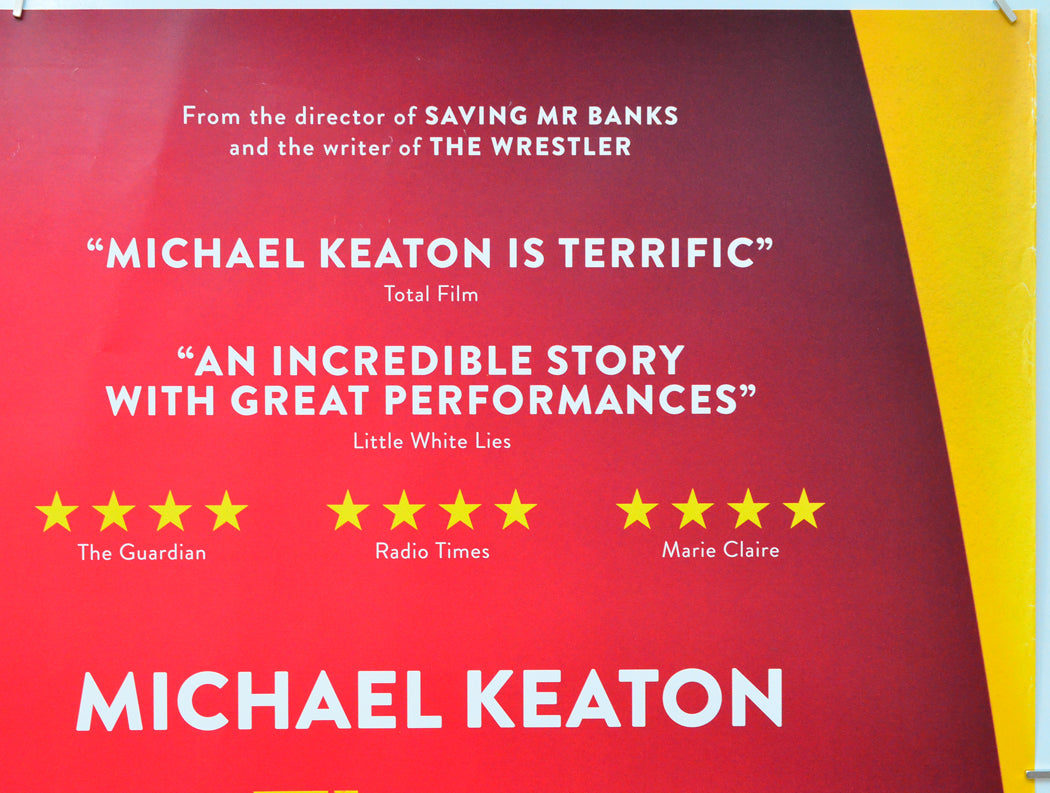 The Founder (Top Right) Cinema Quad Movie Poster 