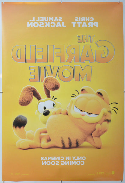 The Garfield Movie (Back) Cinema One Sheet Movie Poster 