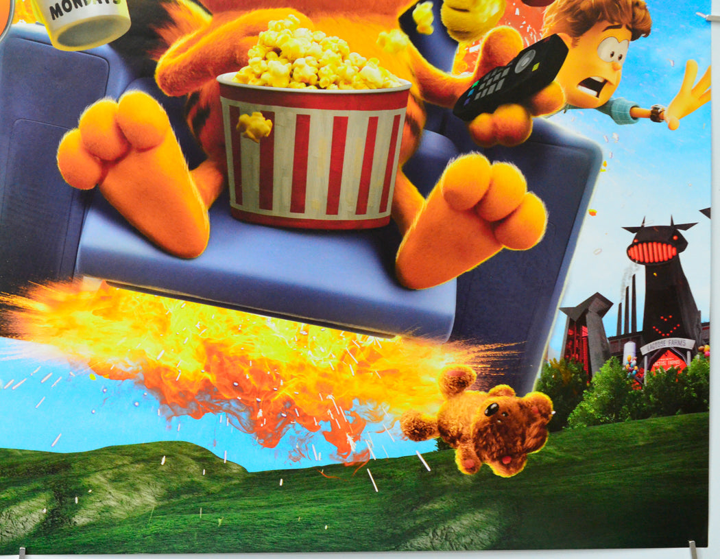 The Garfield Movie (Bottom Right) Cinema Quad Movie Poster 