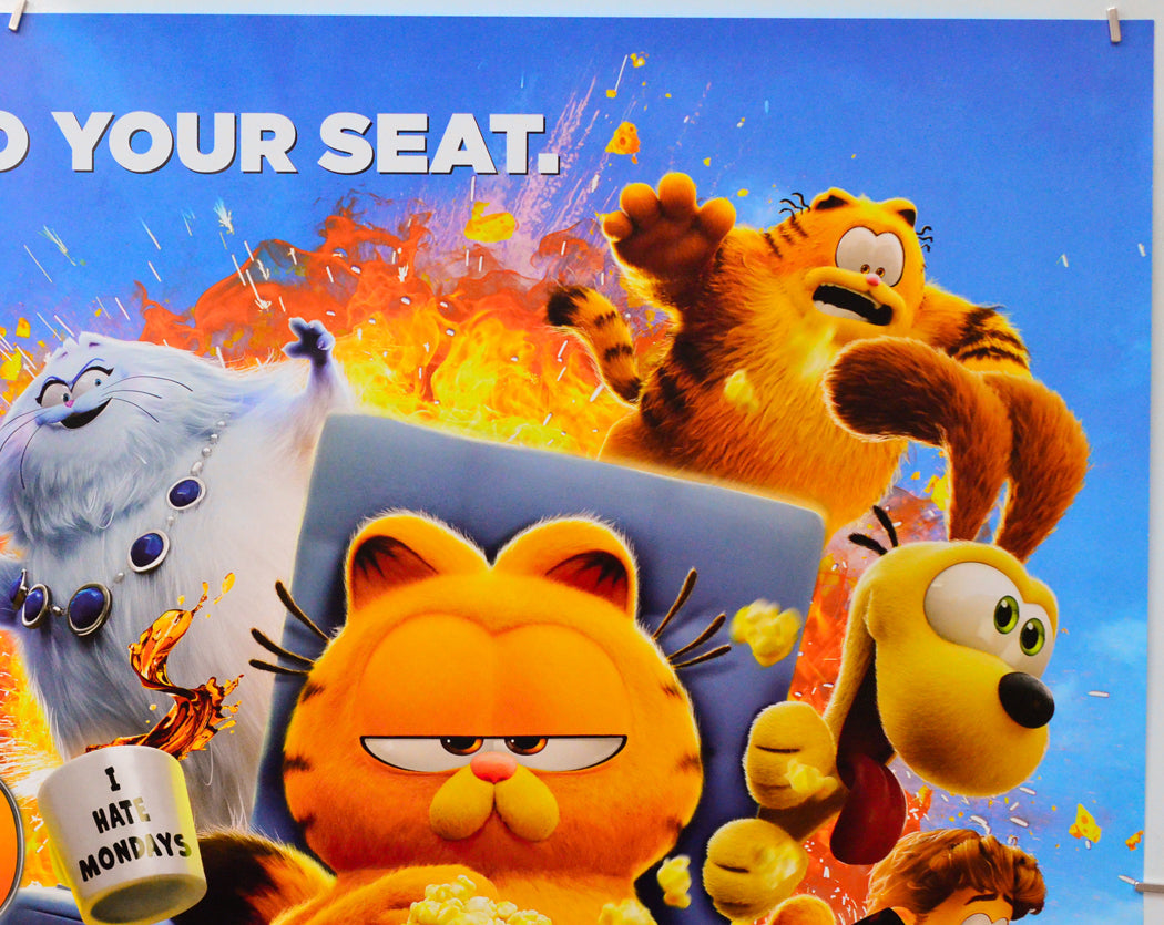 The Garfield Movie (Top Right) Cinema Quad Movie Poster 