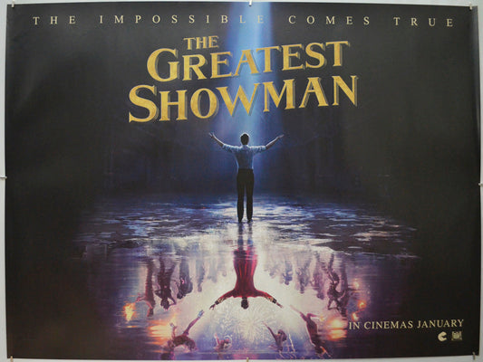 The Greatest Showman - Original Quad Poster - Film Poster - Movie Poster
