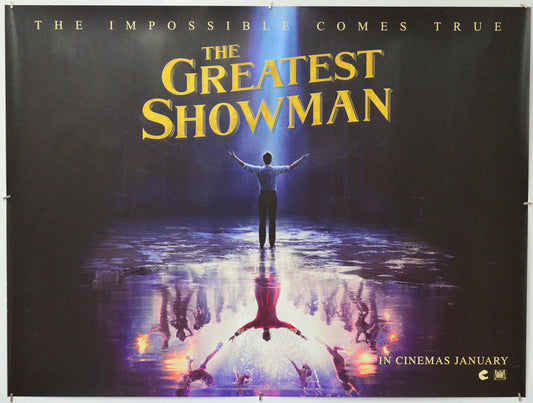 The Greatest Showman - Original Quad Poster - Film Poster - Movie Poster