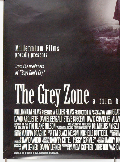 The Grey Zone (Bottom Left) Cinema One Sheet Movie Poster 