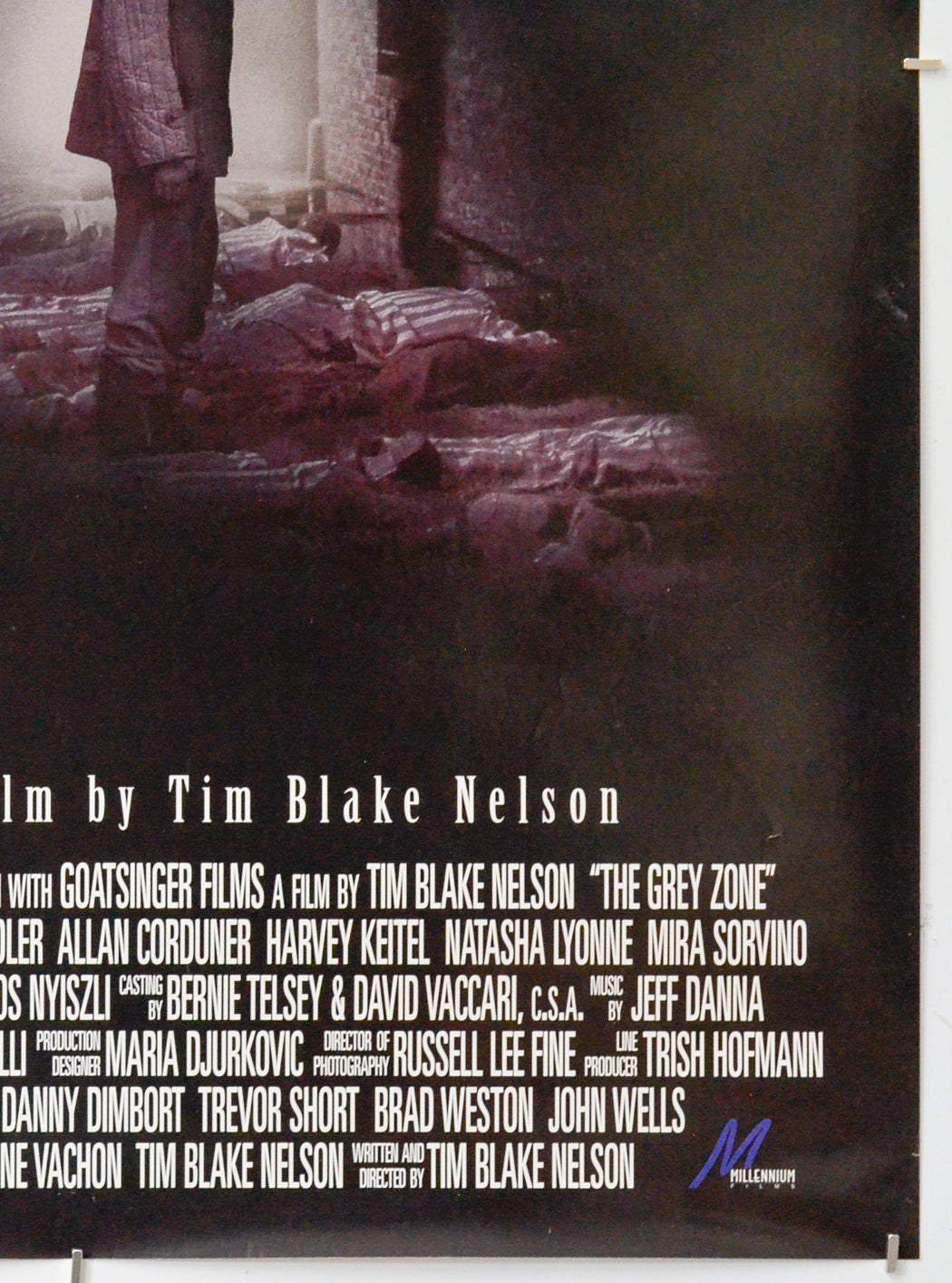 The Grey Zone (Bottom Right) Cinema One Sheet Movie Poster 