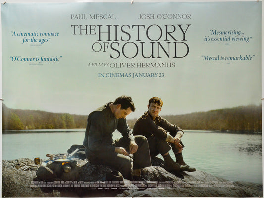 The History of Sound - Original Quad Poster - Film Poster - Movie Poster