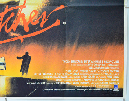 The Hitcher (Bottom Right) Cinema Quad Movie Poster 