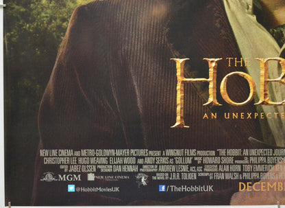 The Hobbit : An Unexpected Journey (Bottom Left) Cinema Quad Movie Poster 