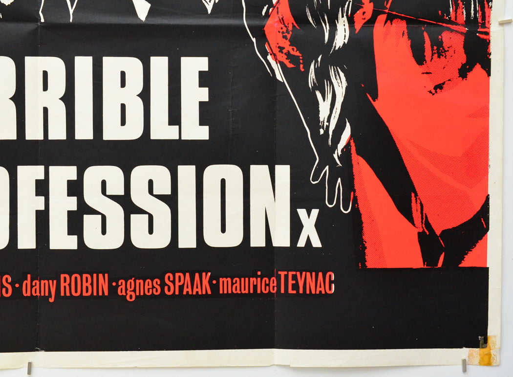 The Horrible Profession (Bottom Right) Cinema Quad Movie Poster 