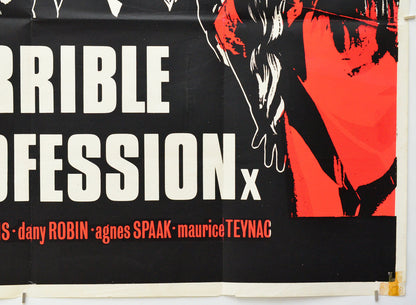 The Horrible Profession (Bottom Right) Cinema Quad Movie Poster 