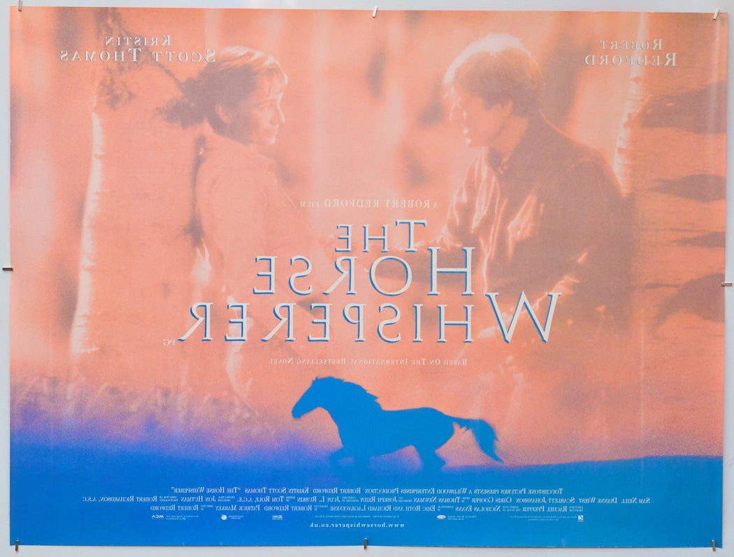 The Horse Whisperer (Back) Cinema Quad Movie Poster 