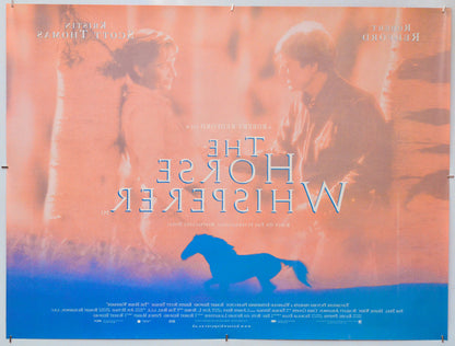 The Horse Whisperer (Back) Cinema Quad Movie Poster 