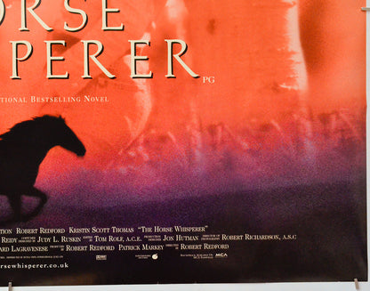 The Horse Whisperer (Bottom Right) Cinema Quad Movie Poster 