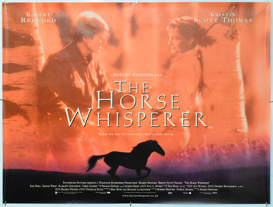 The Horse Whisperer - Original Quad Poster - Film Poster - Movie Poster