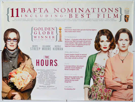 The Hours - Original Quad Poster - Film Poster - Movie Poster