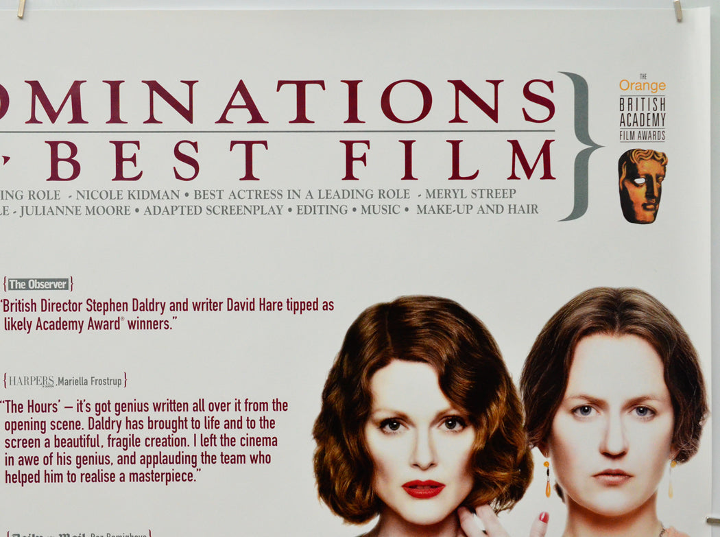 The Hours (Top Right) Cinema Quad Movie Poster 