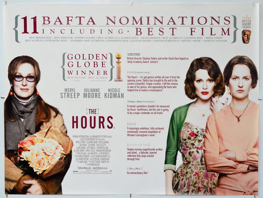 The Hours - Original Quad Poster - Film Poster - Movie Poster