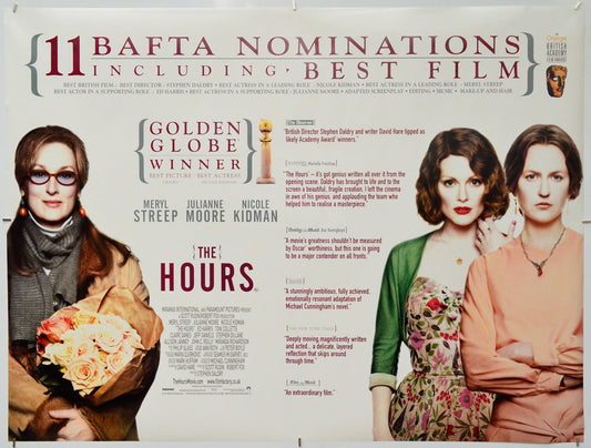The Hours - Original Quad Poster - Film Poster - Movie Poster