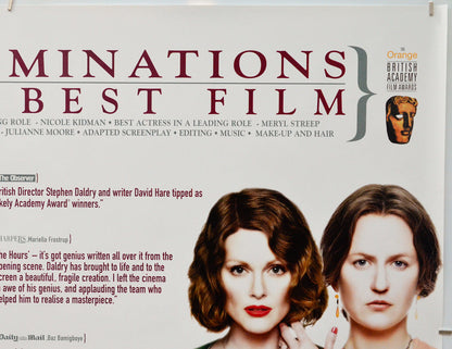 The Hours (Top Right) Cinema Quad Movie Poster 