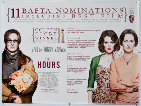 The Hours - Original Quad Poster - Film Poster - Movie Poster