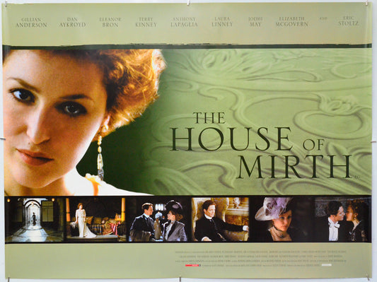 The House Of Mirth - Original Quad Poster - Film Poster - Movie Poster