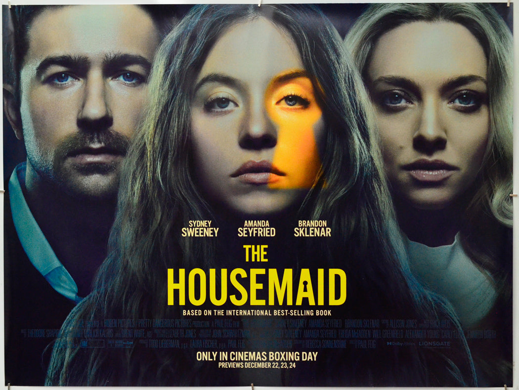 The Housemaid - Original Quad Poster - Film Poster - Movie Poster