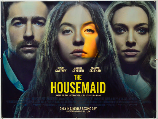The Housemaid - Original Quad Poster - Film Poster - Movie Poster