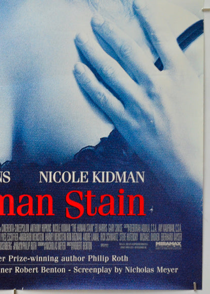The Human Stain (Bottom Right) Cinema One Sheet Movie Poster 