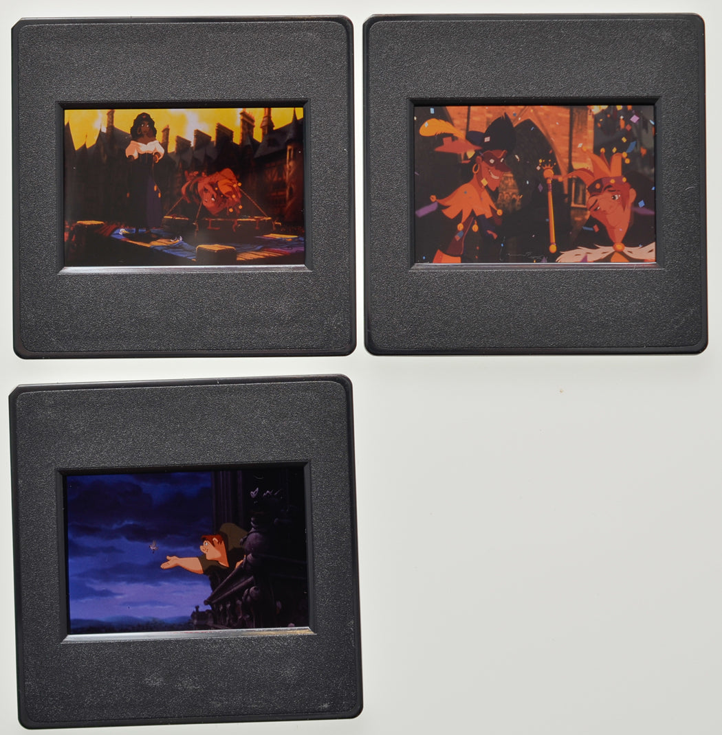 The Hunchback Of Notre Dame (Back of Slides) Original 35mm Slides - Cinema Press Slides