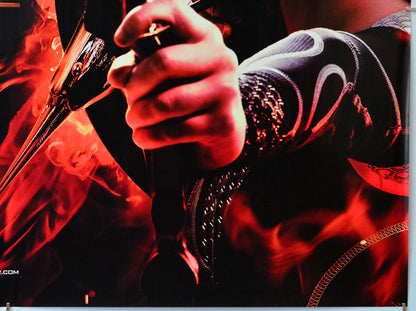 The Hunger Games : Catching Fire (Bottom Right) Cinema Quad Movie Poster 