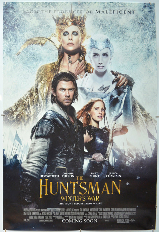 The Huntsman: Winter's War - Original One Sheet Poster - Film Poster - Movie Poster 