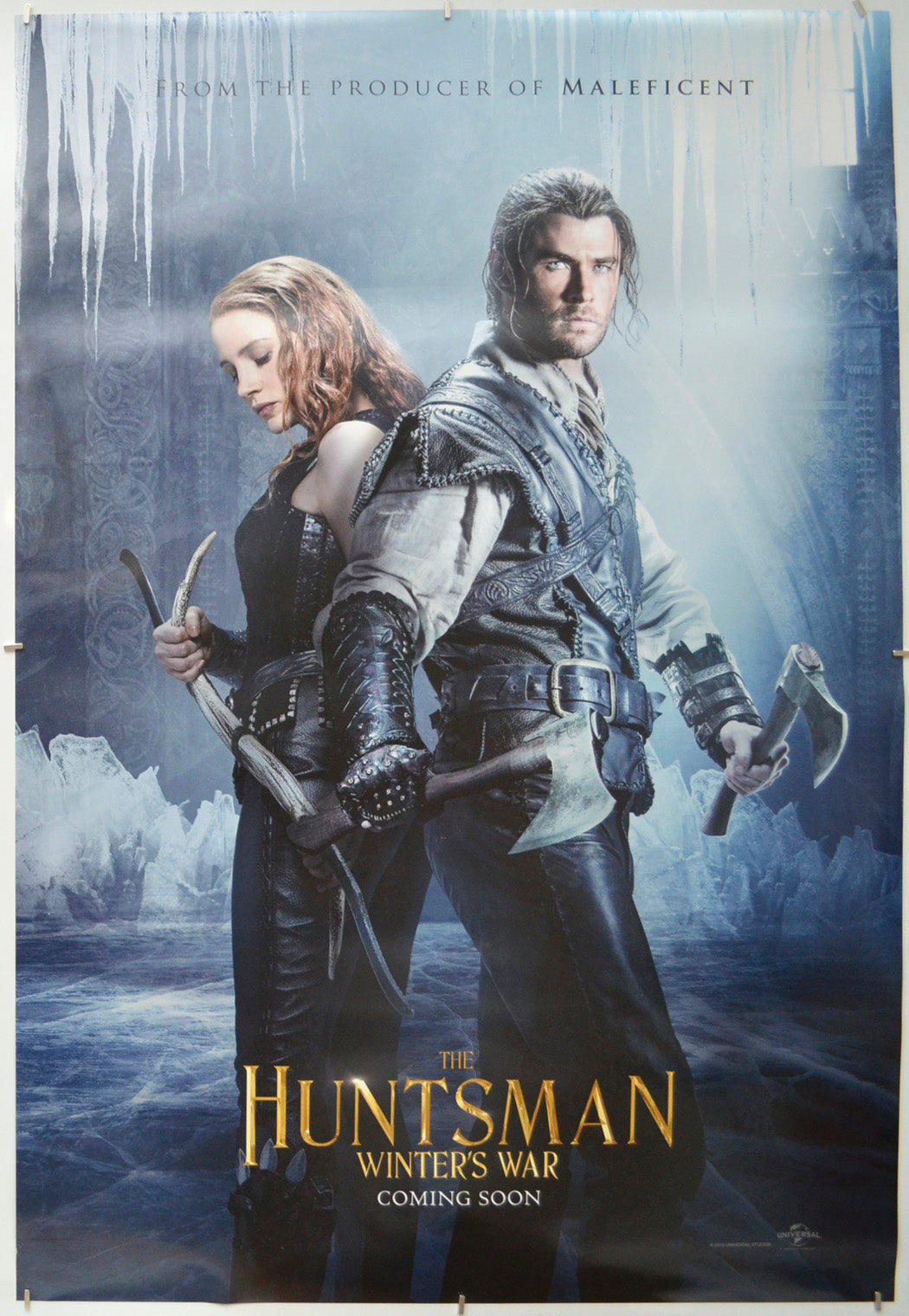 The Huntsman: Winter's War - Original One Sheet Poster - Film Poster - Movie Poster 