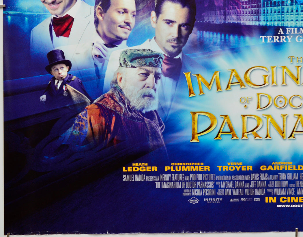 The Imaginarium Of Doctor Parnassus (Bottom Left) Cinema Quad Movie Poster 