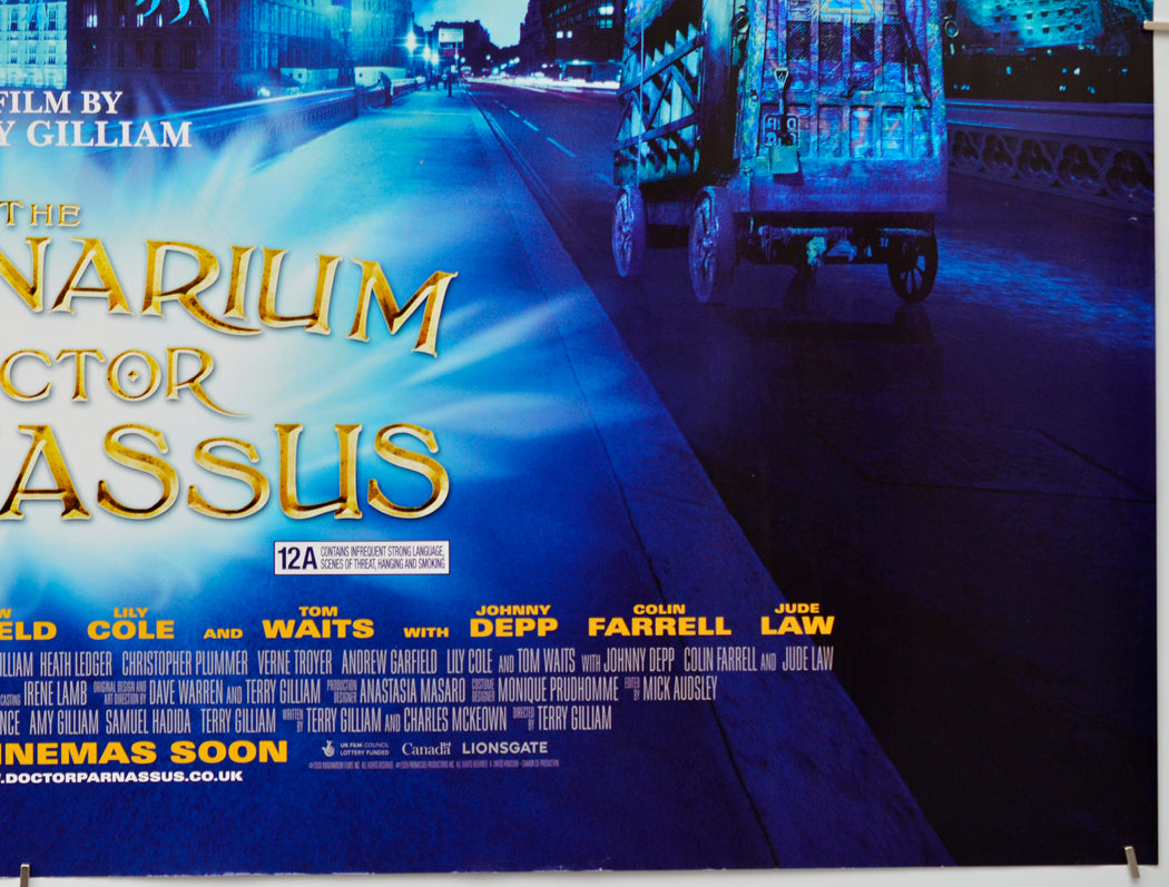 The Imaginarium Of Doctor Parnassus (Bottom Right) Cinema Quad Movie Poster 