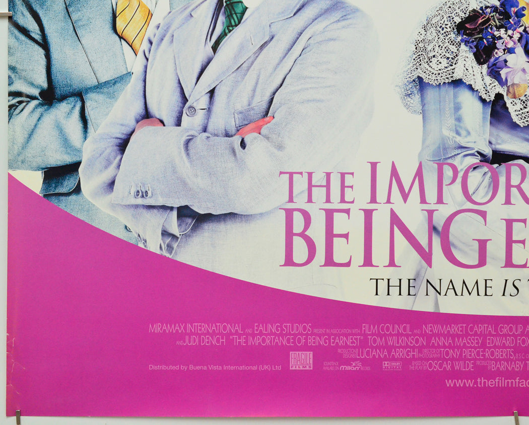 The Importance Of Being Earnest (Bottom Left) Cinema Quad Movie Poster 