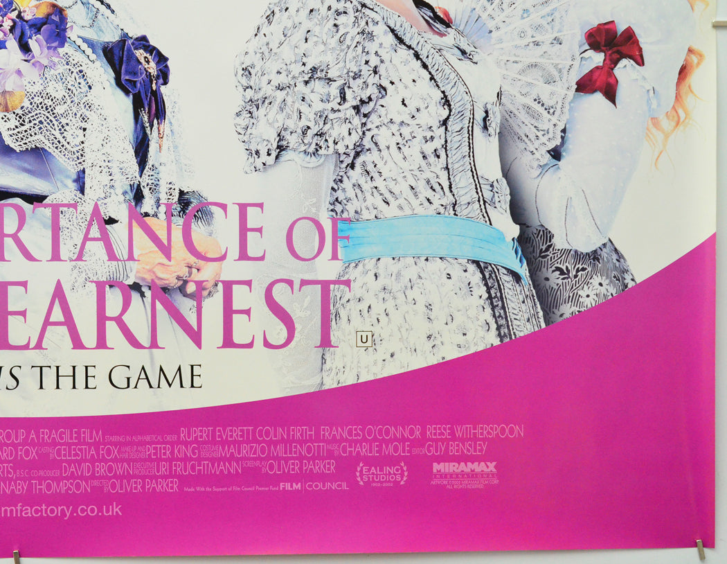 The Importance Of Being Earnest (Bottom Right) Cinema Quad Movie Poster 