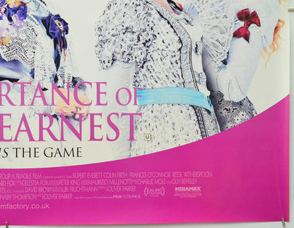 The Importance Of Being Earnest (Bottom Right) Cinema Quad Movie Poster 