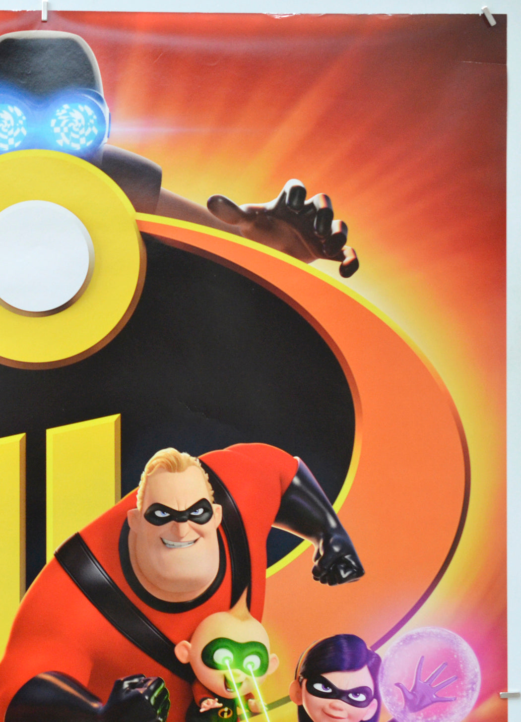 The Incredibles 2 (Top Right) Cinema One Sheet Movie Poster 