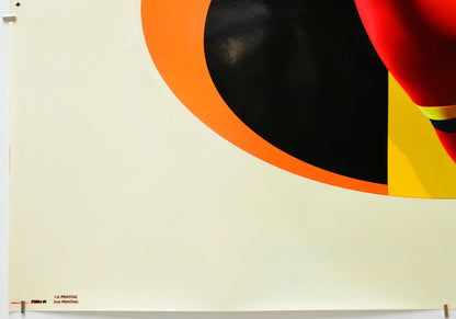 The Incredibles - Original Cinema Window Cling Sheet (Bottom Left)