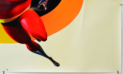The Incredibles - Original Cinema Window Cling Sheet (Bottom Right)