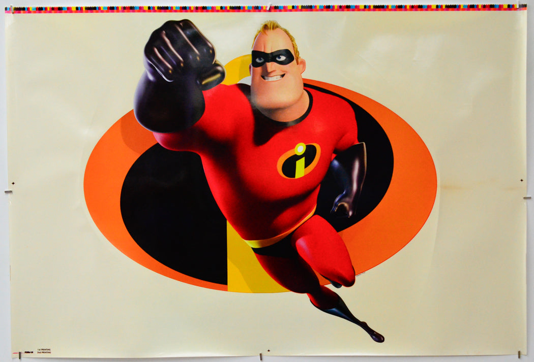 The Incredibles - Original Cinema Window Cling Sheet
