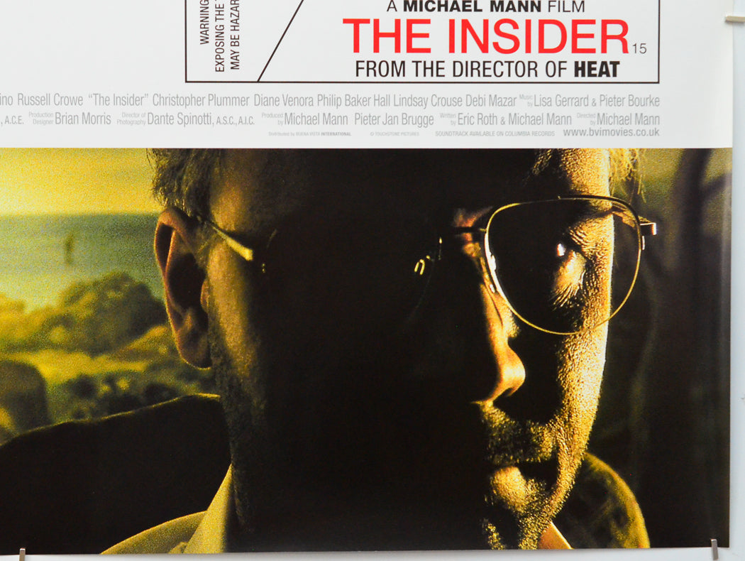 The Insider (Bottom Right) Cinema Quad Movie Poster 