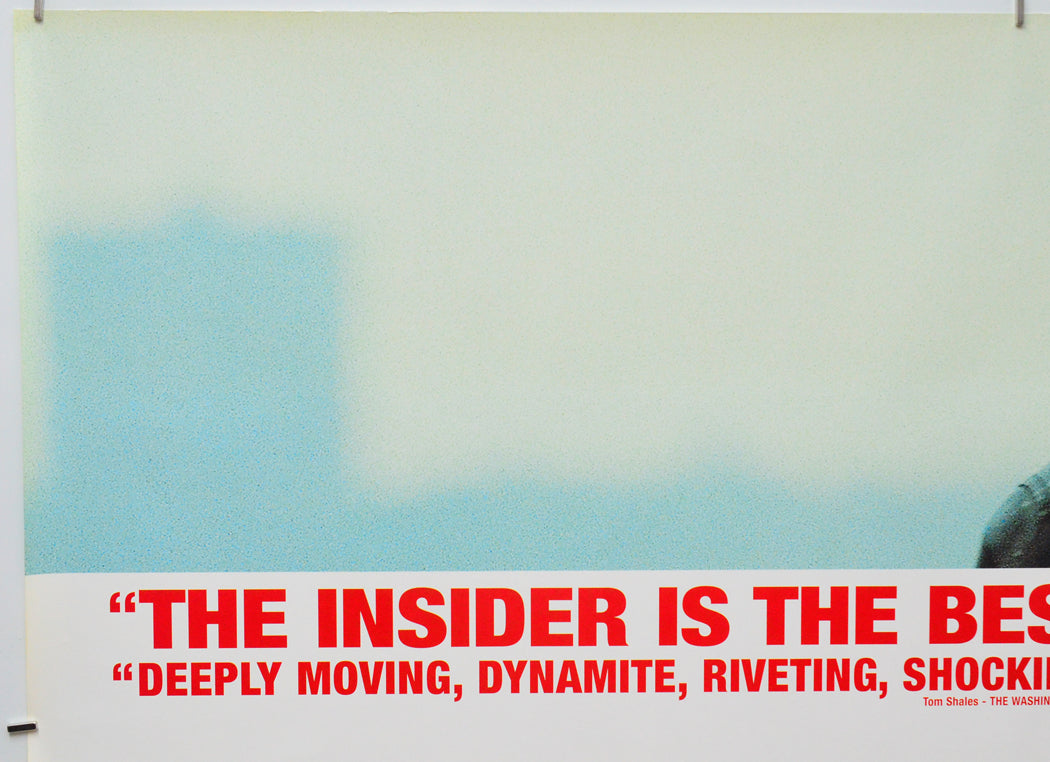 The Insider (Top Left) Cinema Quad Movie Poster 
