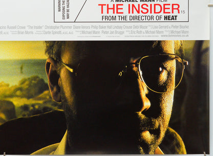 The Insider (Bottom Right) Cinema Quad Movie Poster 