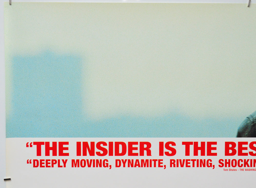 The Insider (Top Left) Cinema Quad Movie Poster 