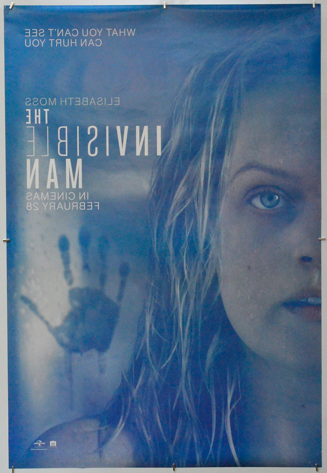 The Invisible Man (Back) Cinema One Sheet Movie Poster 