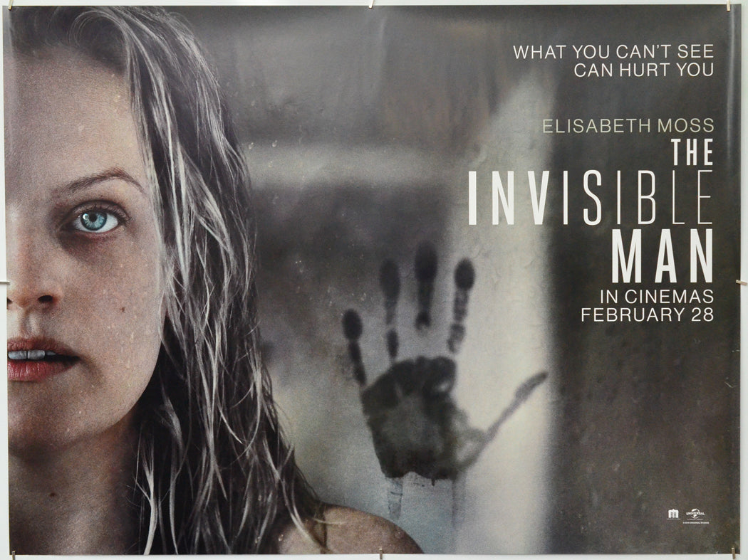 The Invisible Man - Original Quad Poster - Film Poster - Movie Poster