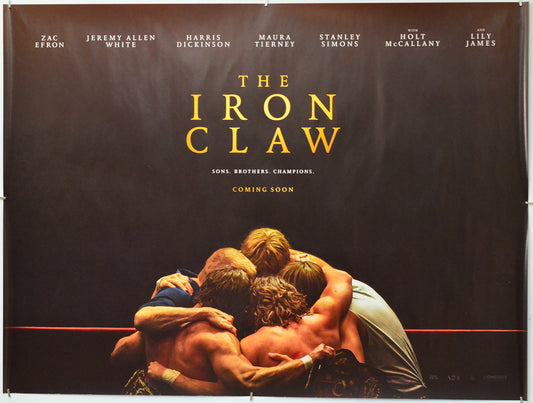 The Iron Claw - Original Quad Poster - Film Poster - Movie Poster