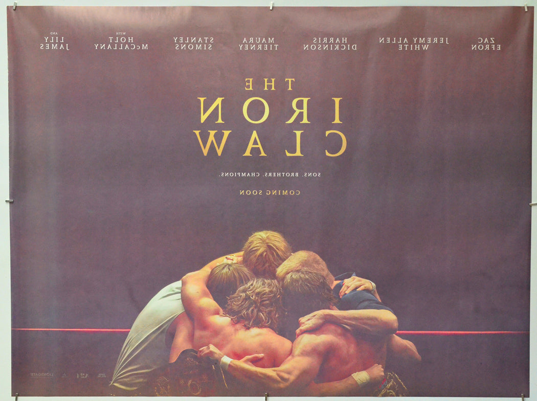 The Iron Claw (Back) Cinema Quad Movie Poster 