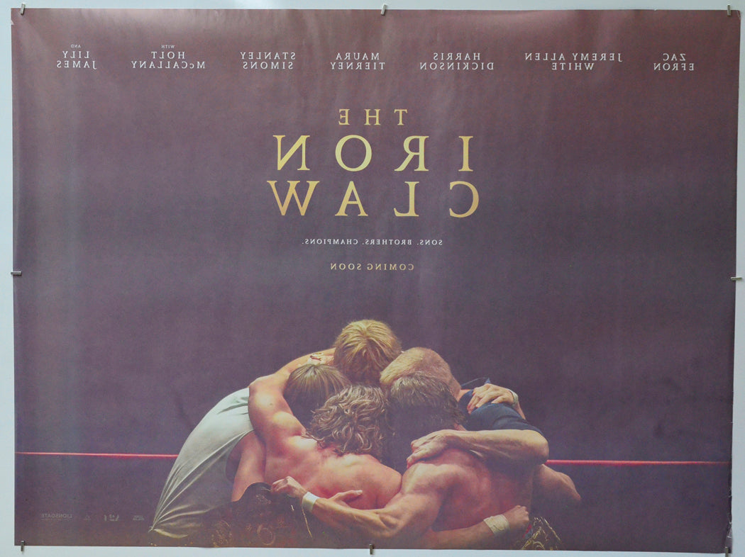 The Iron Claw (Back) Cinema Quad Movie Poster 